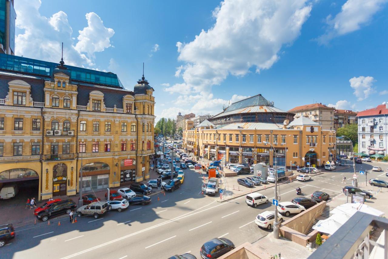 Bessarabka Apartments Kiew Exterior foto